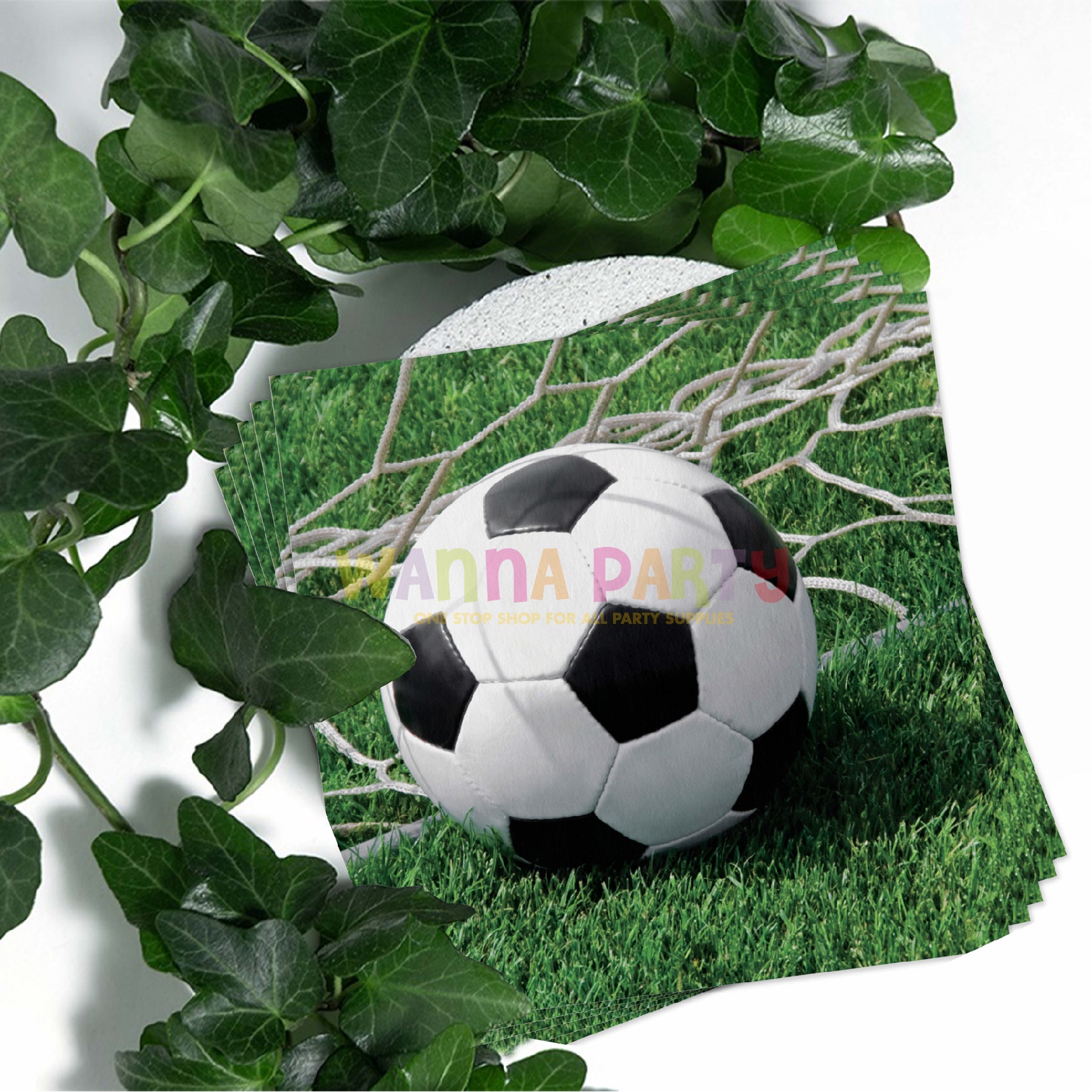 Soccer Napkins - 18PC