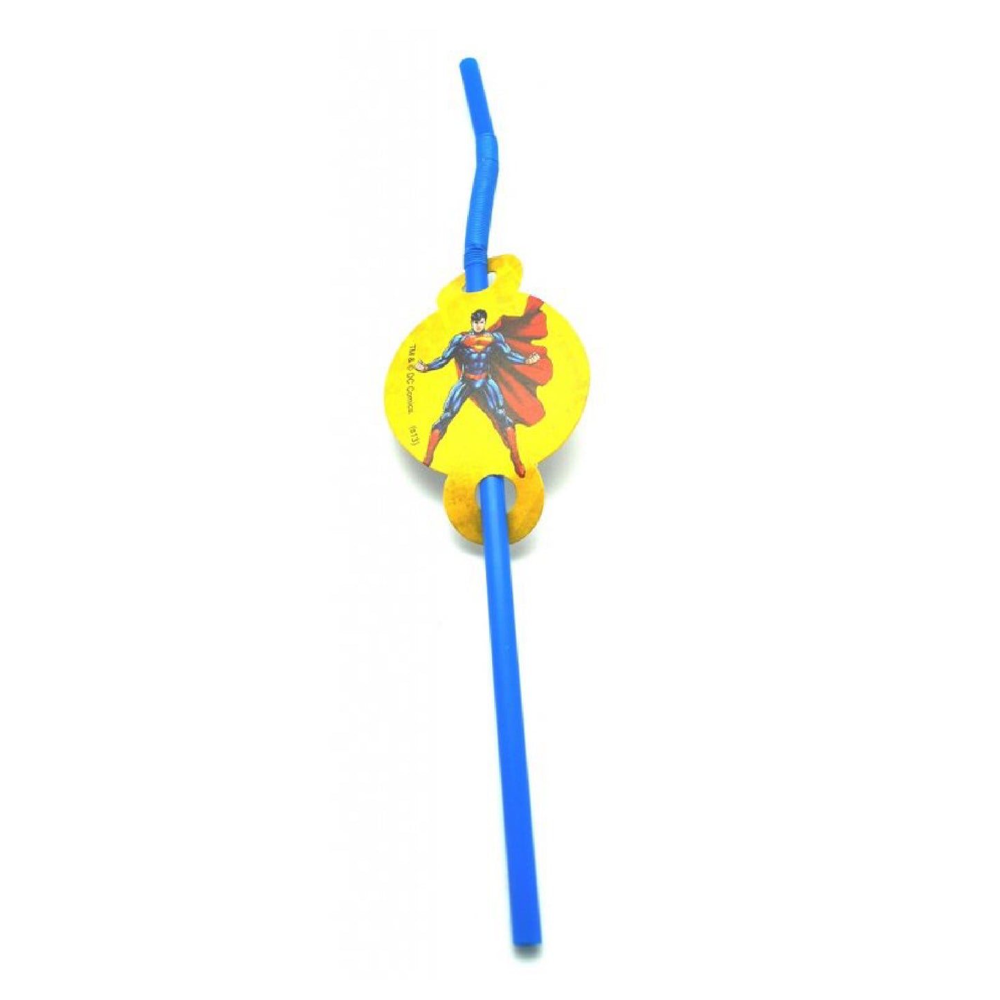 Superman Straws - 10PC