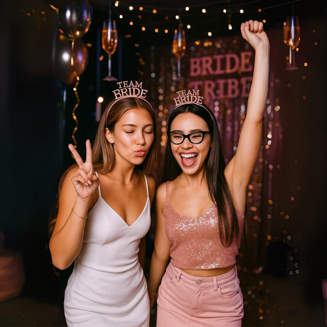 Team Bride Rosegold Headband - 1PC