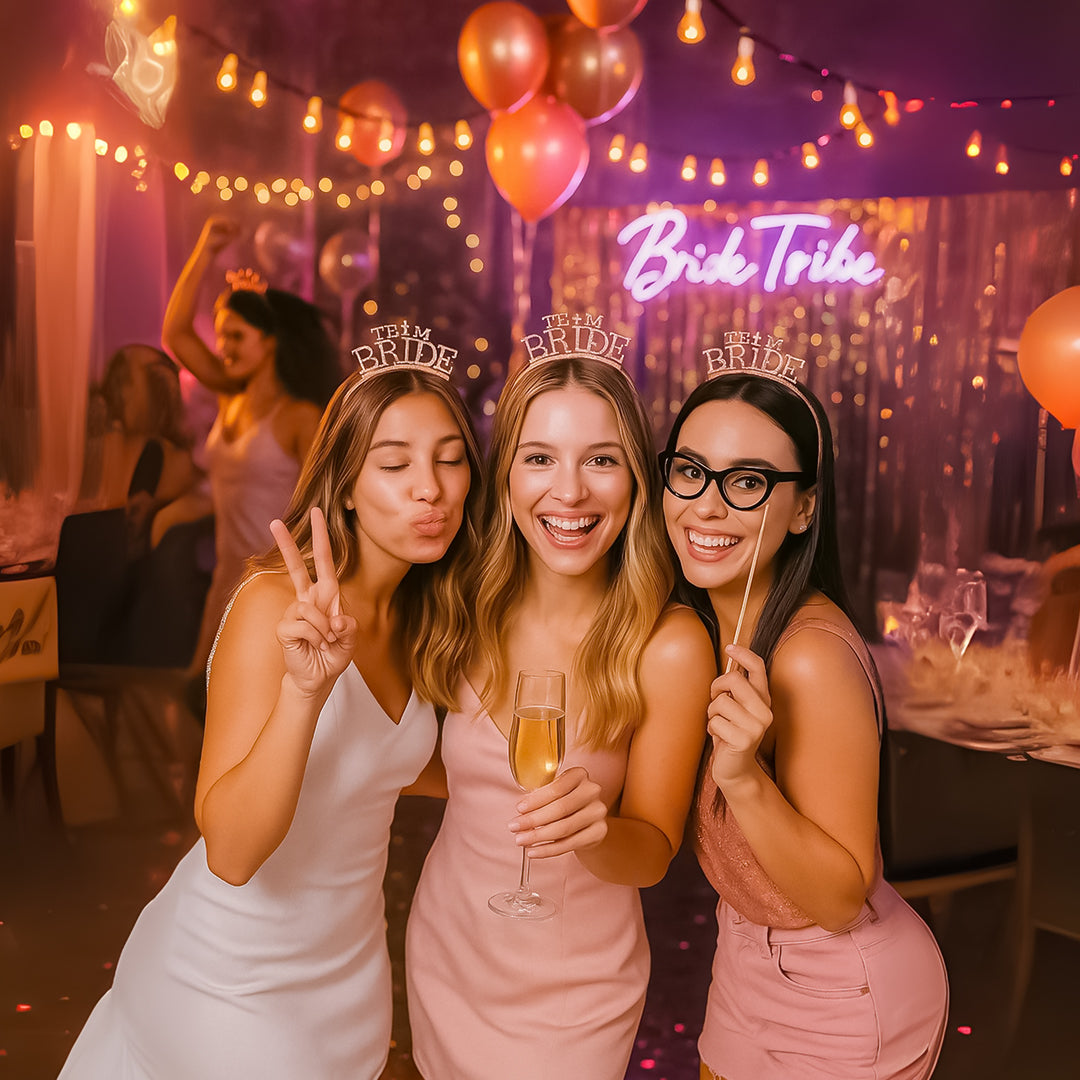 Team Bride Rosegold Headband - 1PC