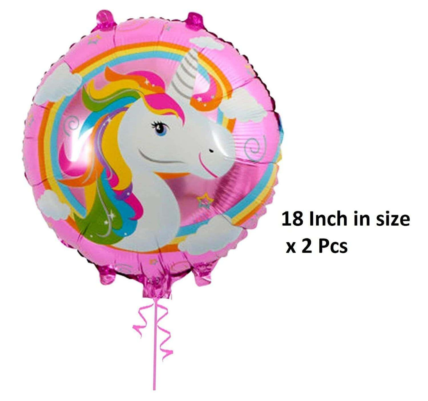 Unicorn Theme Balloon Set - 5PC