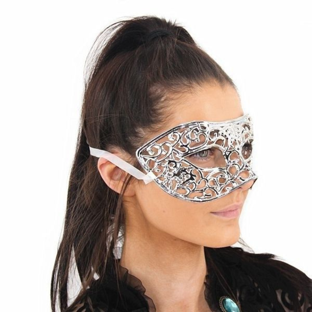 Masquerade Venetian Style Mask - Unisex