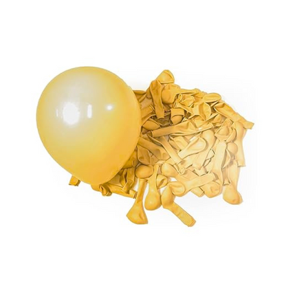 Mustard Yellow / Tiger Yellow Latex Balloons 10" - 20PC