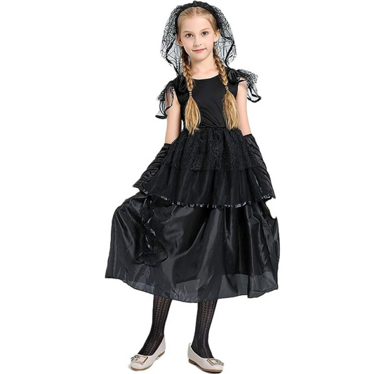 Dark Witchy Bride Halloween Costume Size L