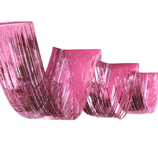 Pink Ceiling Curve Decoration - 15FT X 1 FT