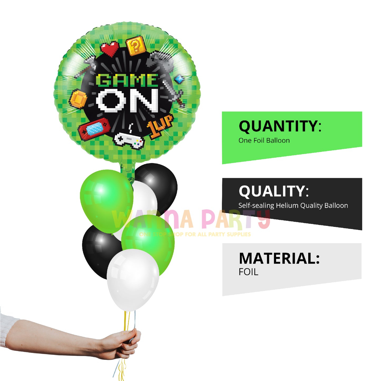 Video Game Theme Balloon 18 inch