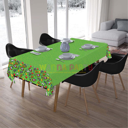 Video Game Theme Table Cover 54 inch x 102 inch