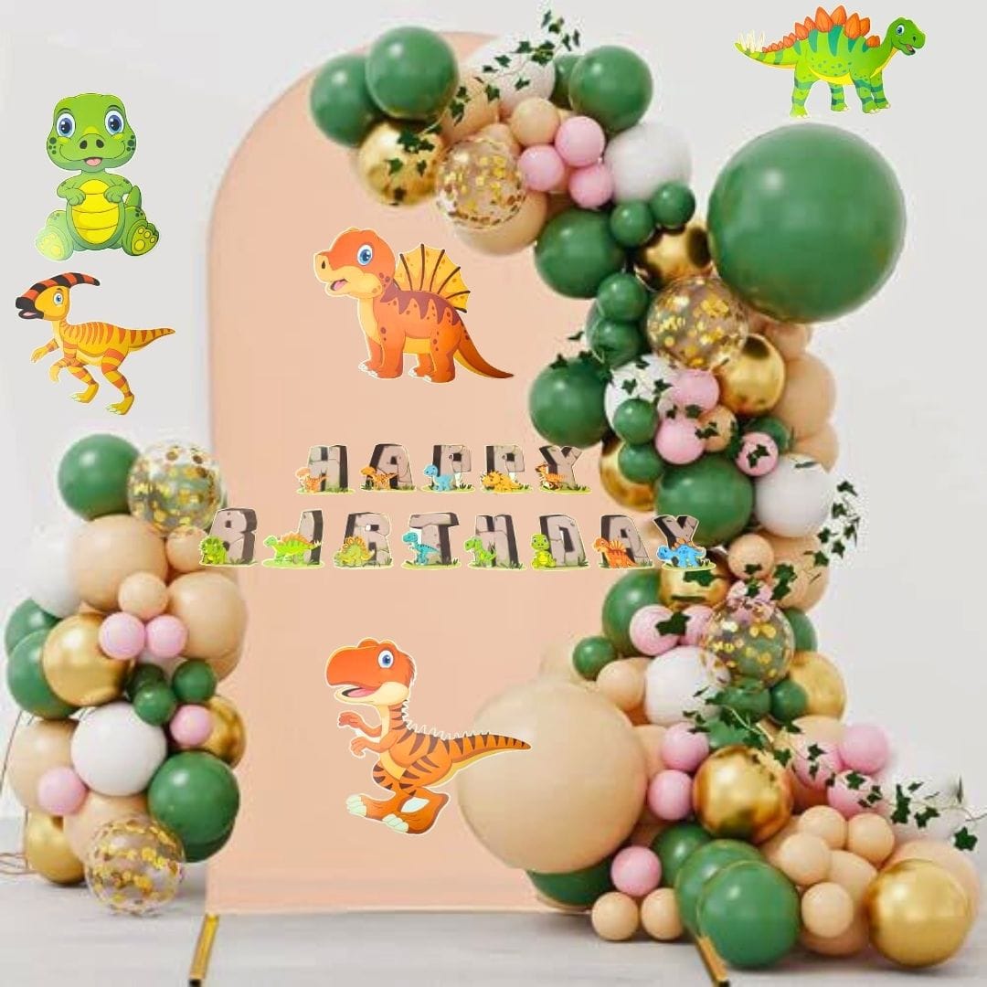 Dinosaur Birthday Party Set -  17PC