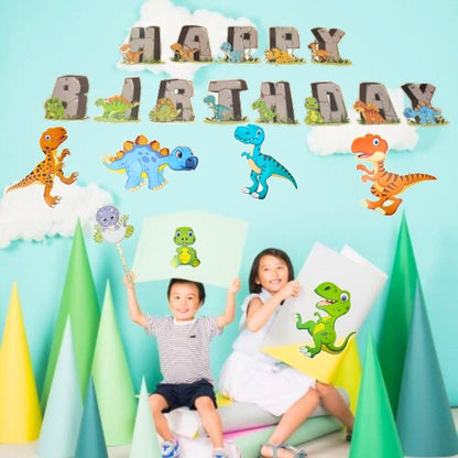 Dinosaur Birthday Party Set -  17PC