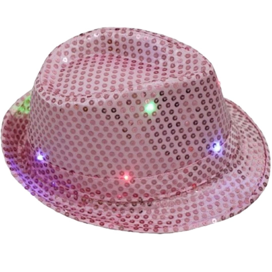 Sequin L/Up Hat Pink