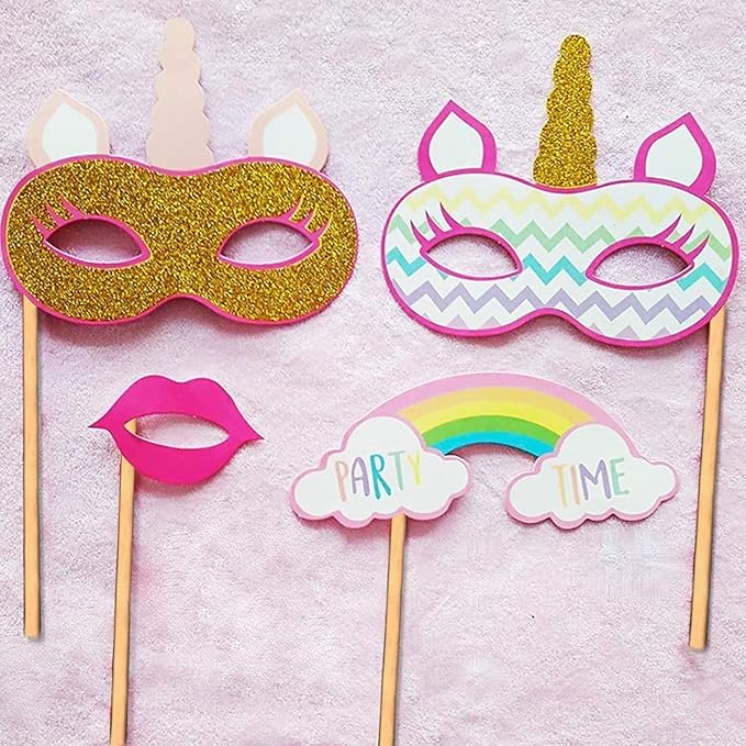 Unicorn Party Photo Props set-12