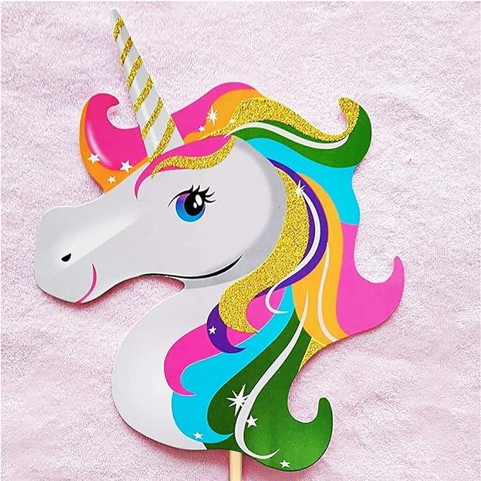 Unicorn Party Photo Props set-12