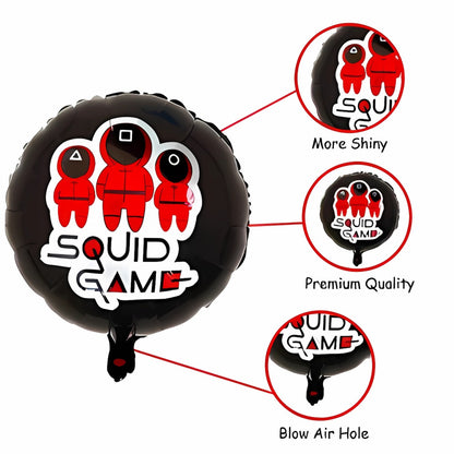 SQUID GAME FOIL BALLOON 5 PCS