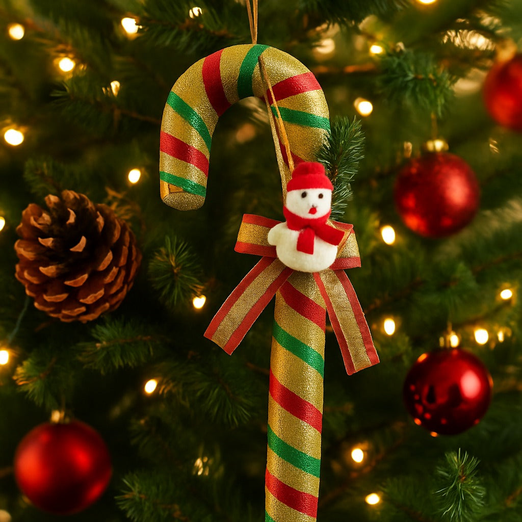 Santa Joystick Large Hanging Decoration 21 inch - 1PC