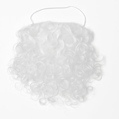 Santa Claus White Fluffy Beard