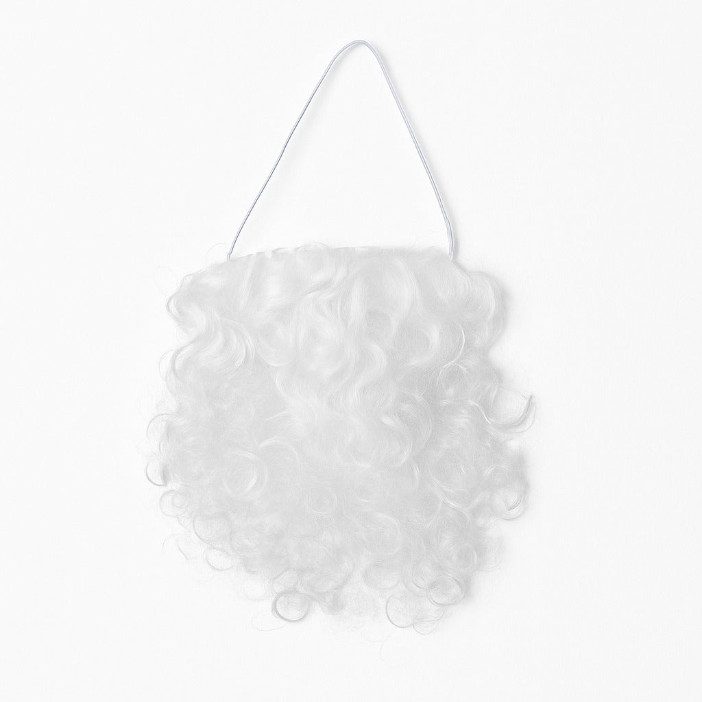 Santa Claus White Fluffy Beard