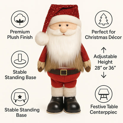 Standing Santa Claus Table Centerpiece