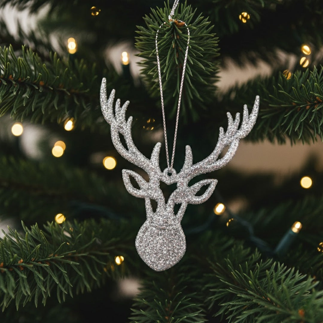 Reindeer Tree Hanging Decorations - 3PC
