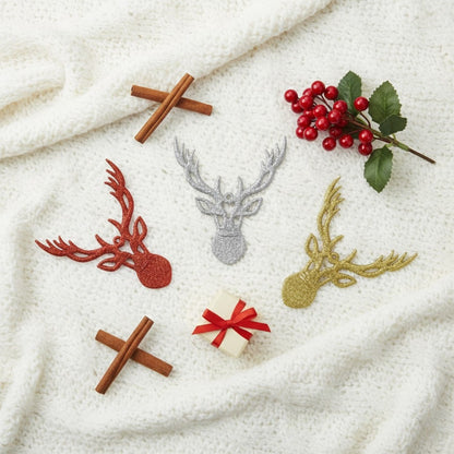 Reindeer Tree Hanging Decorations - 3PC