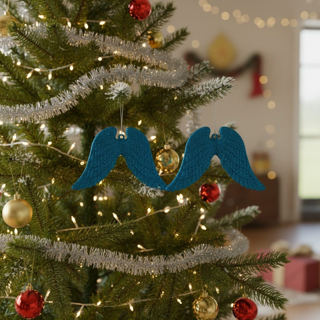 Angel Wings Hanging Blue - 2PC