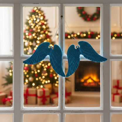 Angel Wings Hanging Blue - 2PC