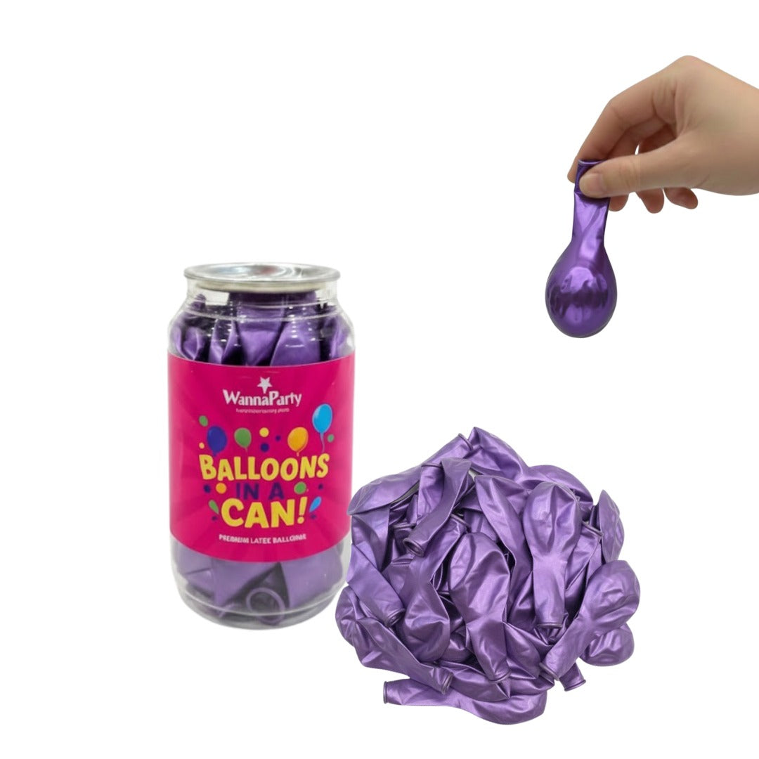 Chrome Purple Premium Latex Balloons 10" - 20PC