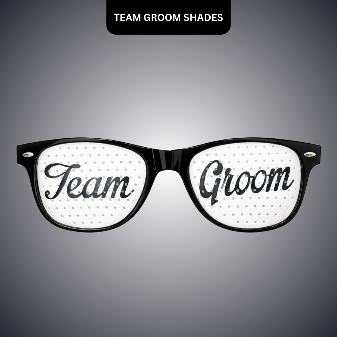 Team Groom Party Sunglasses for Bachelor Party - 1PC