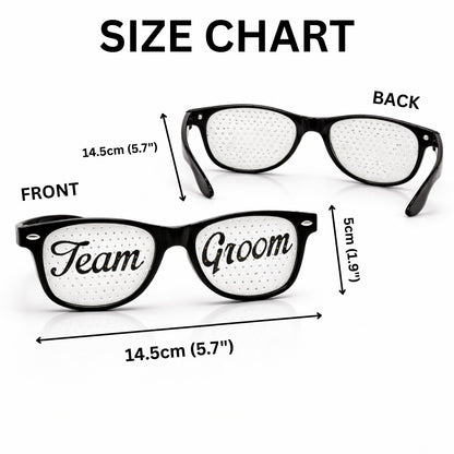Team Groom Party Sunglasses for Bachelor Party - 1PC