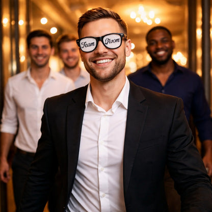 Team Groom Party Sunglasses for Bachelor Party - 1PC