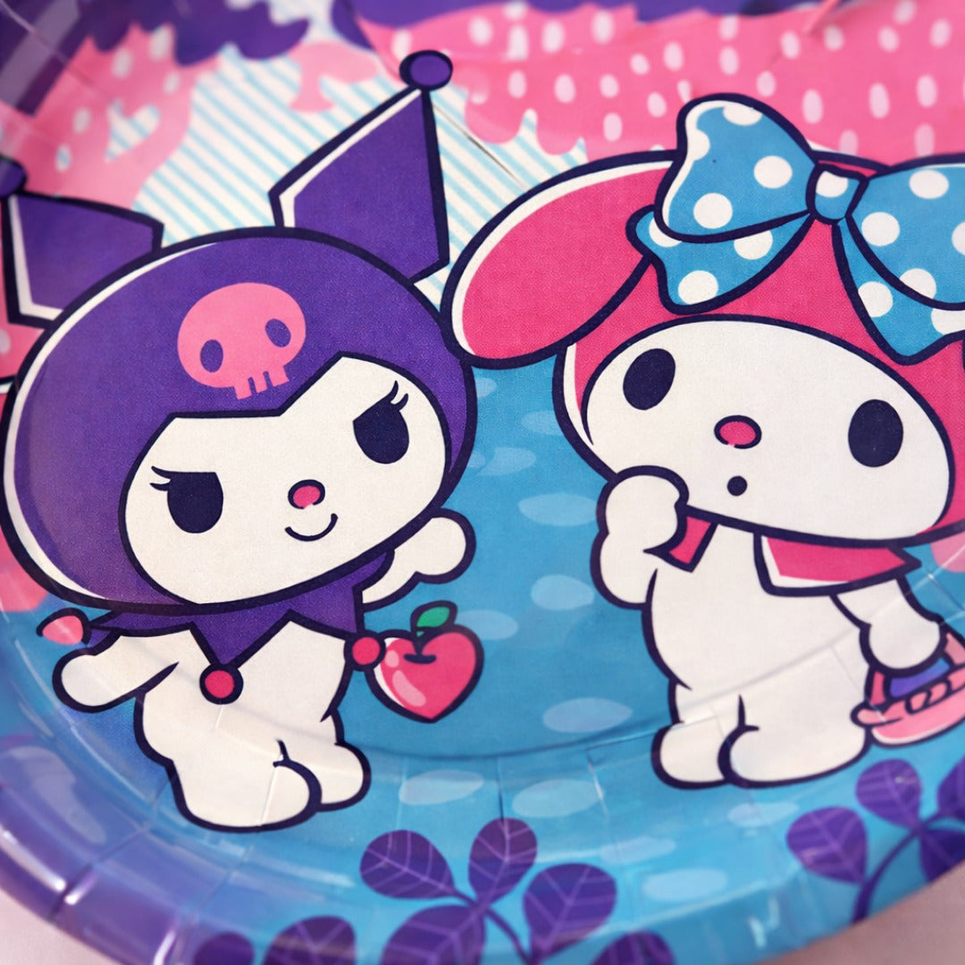 Kuromi Theme Birthday Party Paper Cups - 10PC