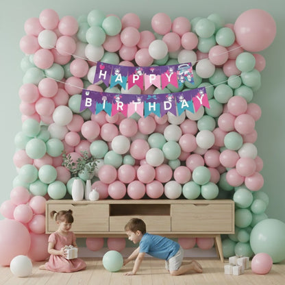 Kuromi Theme Birthday Banner - 9FT