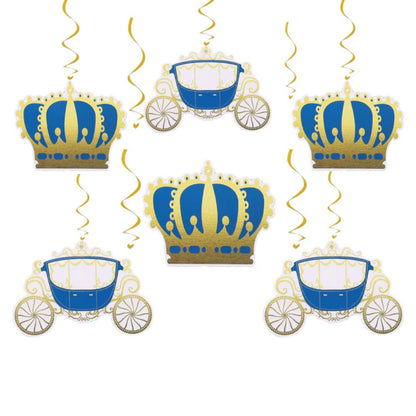 Little Prince Swirl Decoration - 12PC