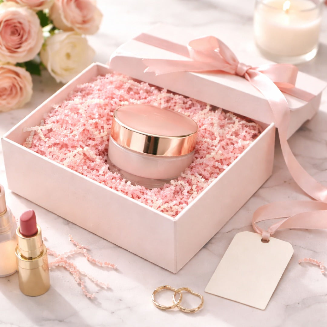 Paper Shreds L.Pink & White- 30 Grams