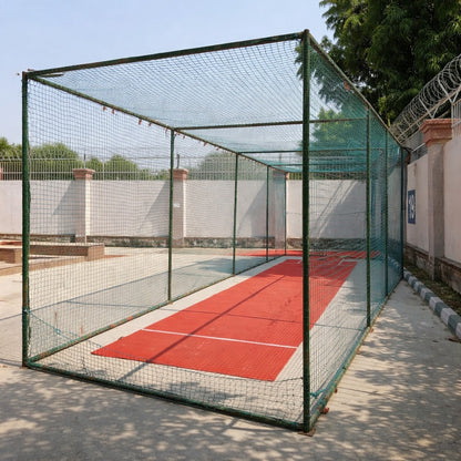 Cricket Pitch with Nets