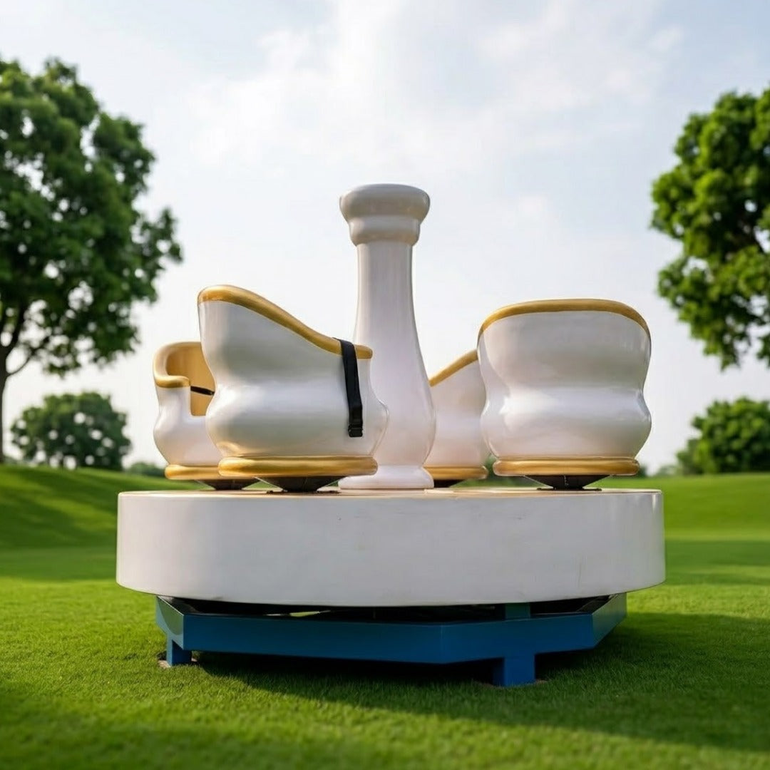 The Crazy Britishers Cup and Sauccer Ride for Kids