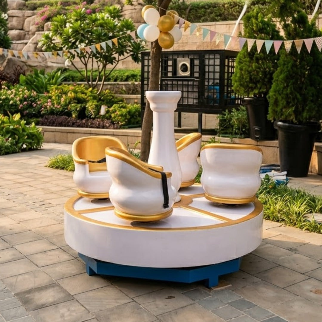 The Crazy Britishers Cup and Sauccer Ride for Kids