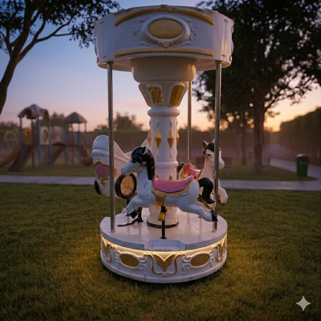 The Famous - "Lakdi Ki Kathi" - Horse Carousel Ride for Kids for Rent