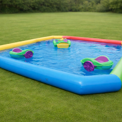 Inflatable Pool with Boats  - 3 Boats