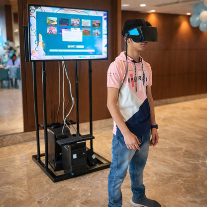 Virtual Reality Video Gamin Fun for Rent