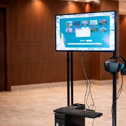 Virtual Reality Video Gamin Fun for Rent