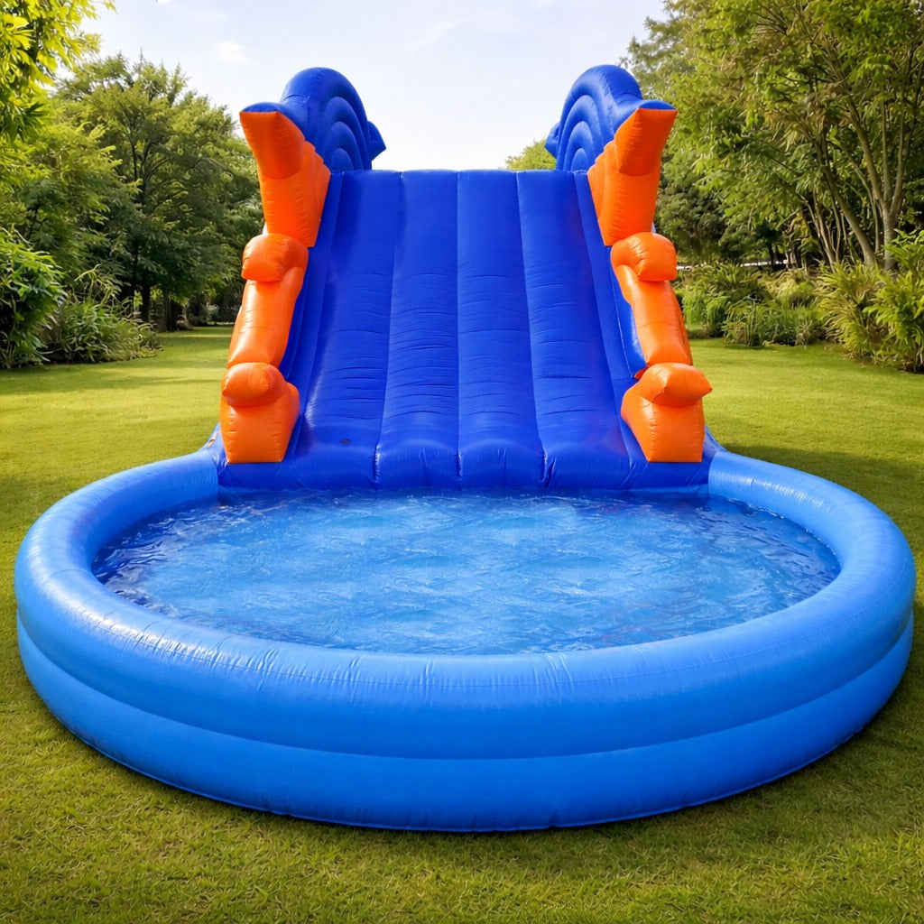 Dolphin Sliding Pool Bouncy