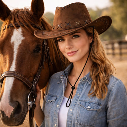 Brown Cowboy Hat