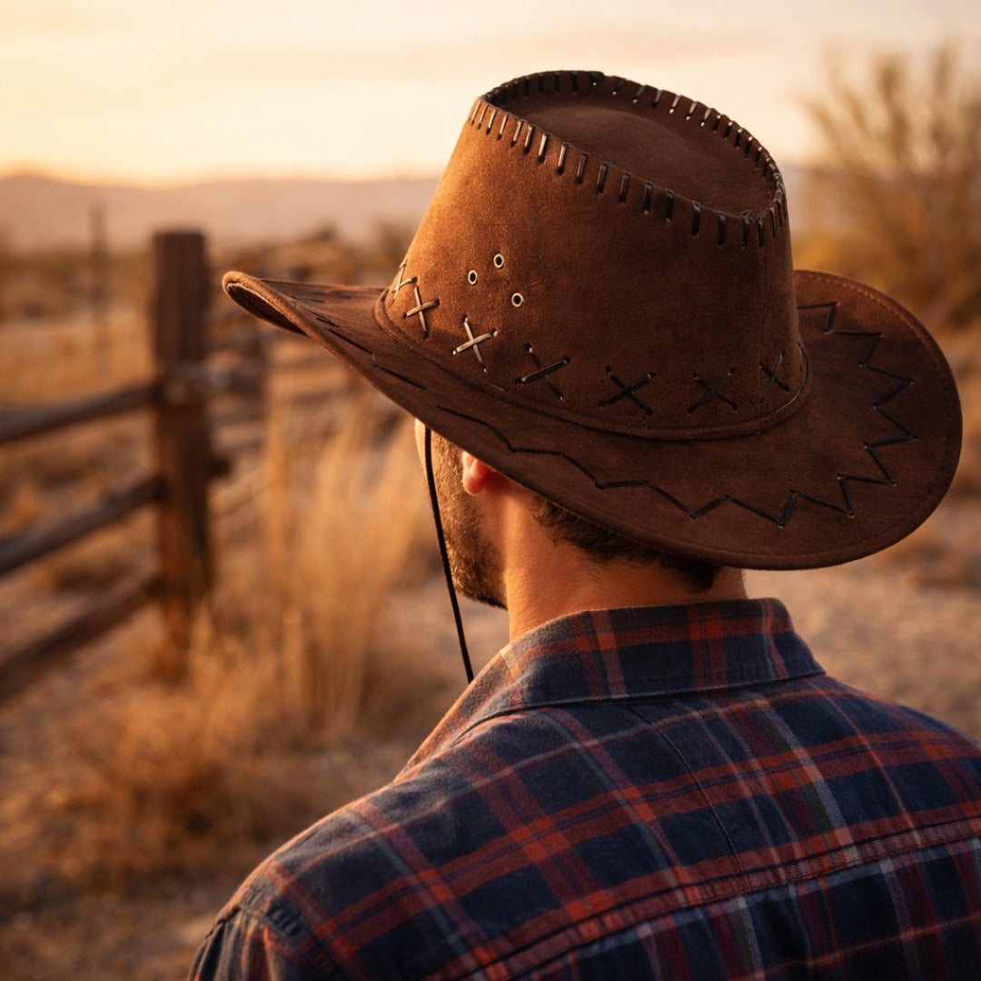 Brown Cowboy Hat