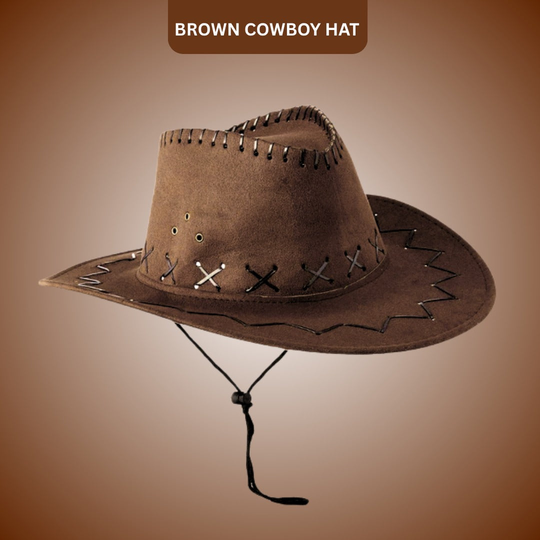 Brown Cowboy Hat