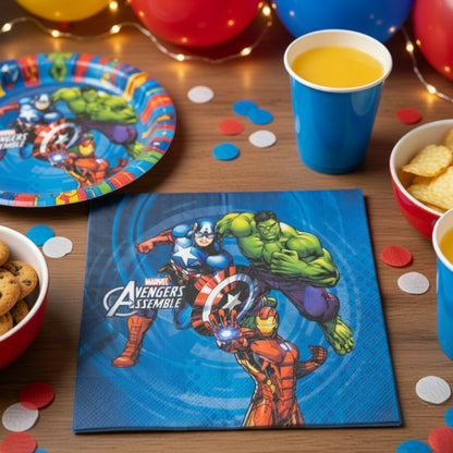 Avenger Theme Paper Napkins - 20PC