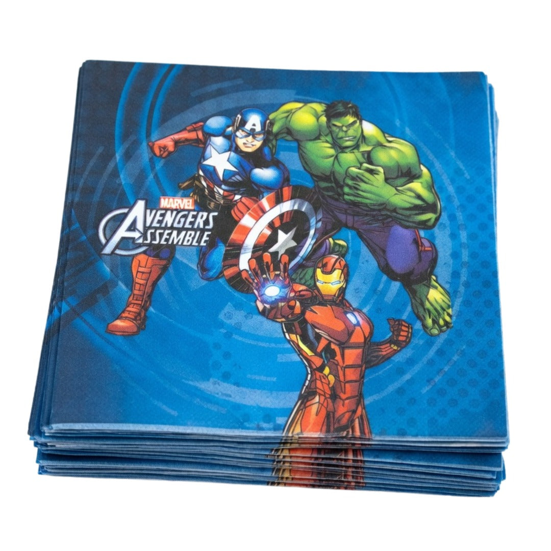 Avenger Theme Paper Napkins - 20PC