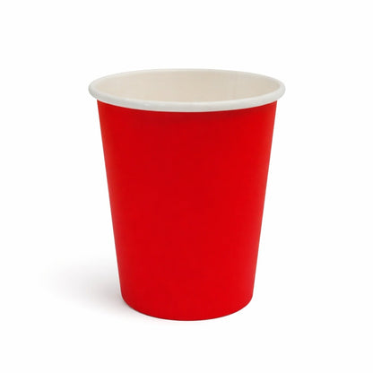 Red Hot/Cold Drinking Paper Cups - 10PC