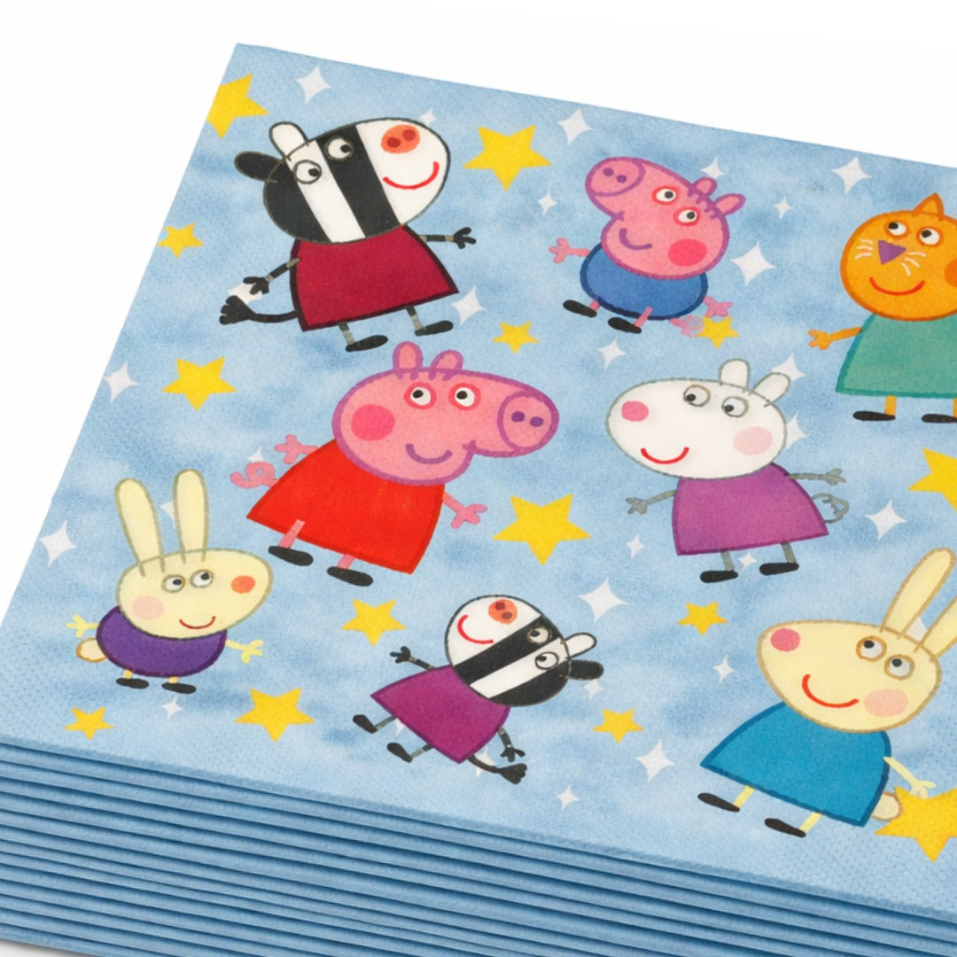 Peppa Pig Paper Napkins - 20PC