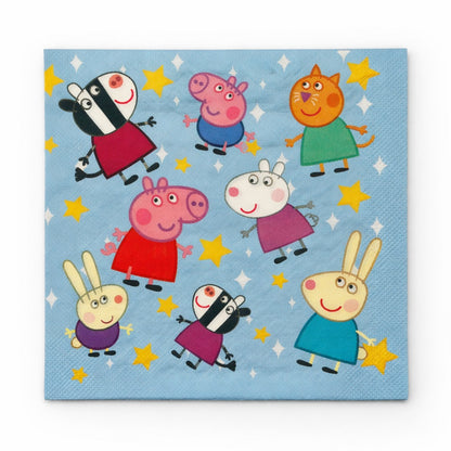 Peppa Pig Paper Napkins - 20PC
