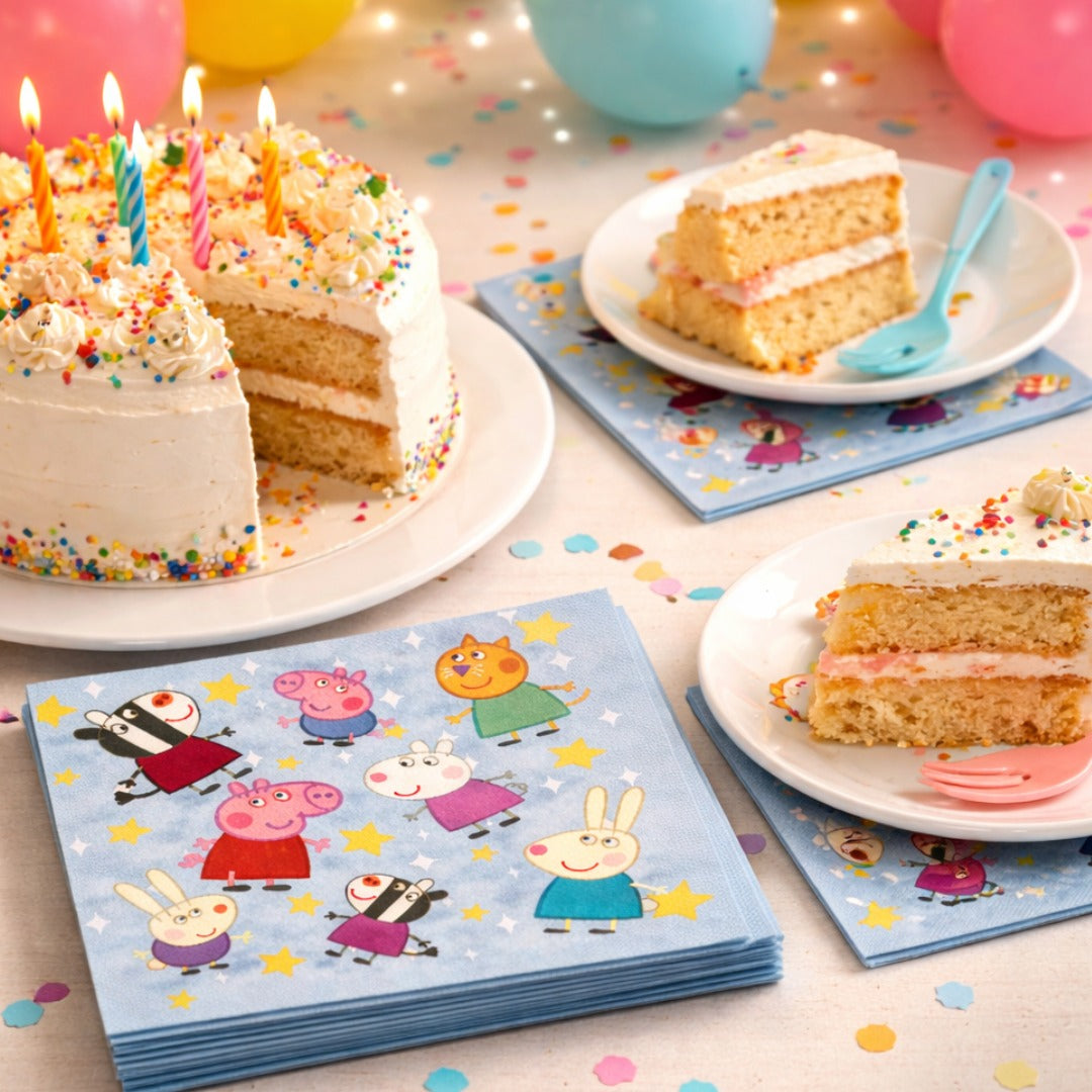 Peppa Pig Paper Napkins - 20PC